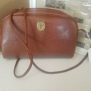 Brown leather Pierre Cardin purse